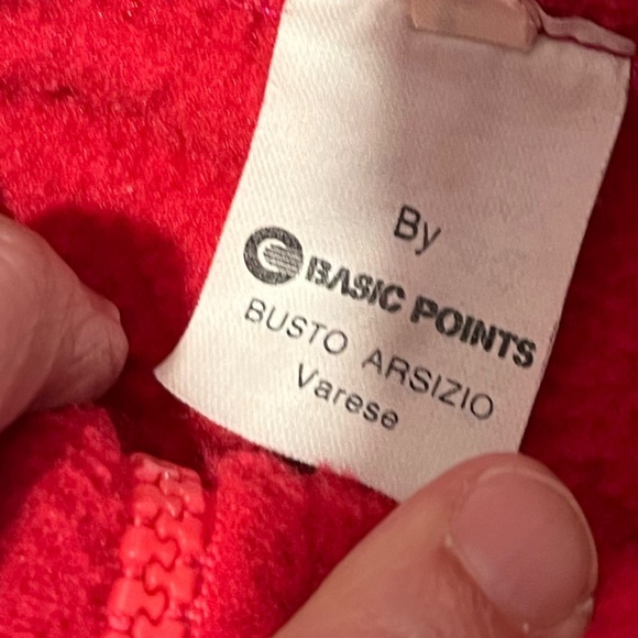 VINTAGE Pink OLYMPIC GAME fleece size L - Picture 2 of 9